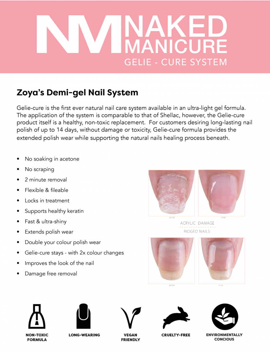 Naked Manicure Gelie-Cure System