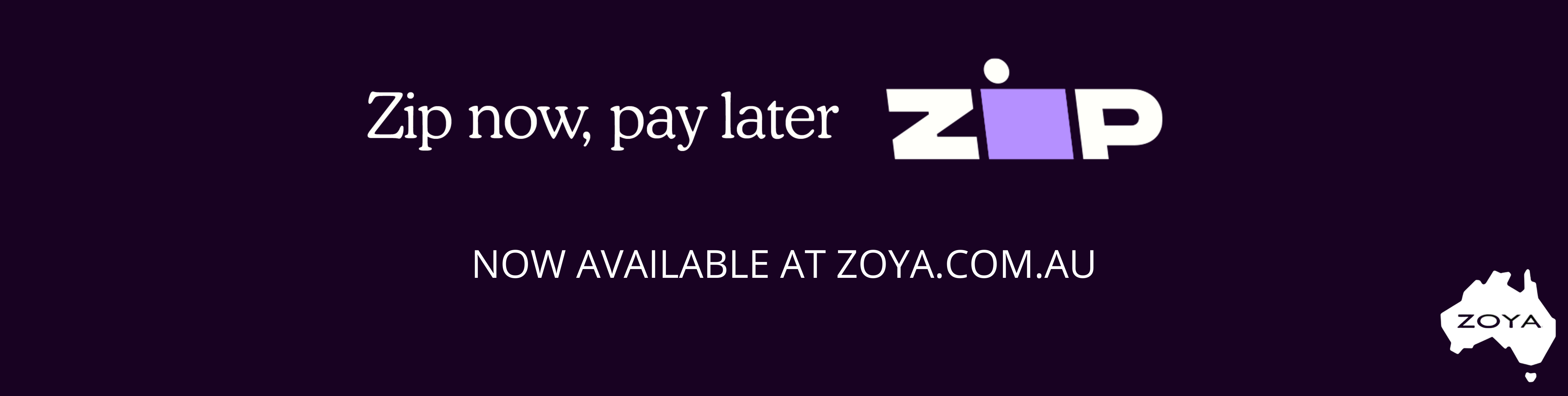 zipPay Now Available