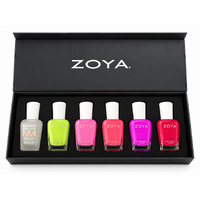 Zoya Brights Gift Box 1 – Gelie-Cure Base Coat + 5 Nail Colours