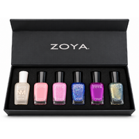 Zoya Gift Box 3 – Gelie-Cure Base Coat + 5 Nail Colours