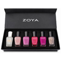 Zoya Gift Box 4 – Gelie-Cure Base Coat + 5 Nail Colours