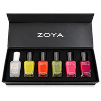 Zoya Gift Box 5 – Gelie-Cure Base Coat + 5 Nail Colours