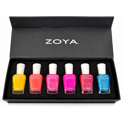 Zoya Brights Gift Box 2 – 6 Nail Colours