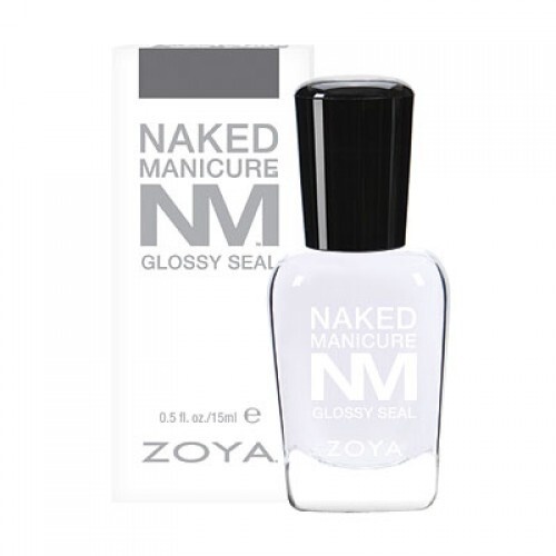 Naked Manicure Glossy Seal Top Coat 15mL by Zoya